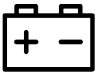 Battery illustration for runtime and stored-energy calculations.