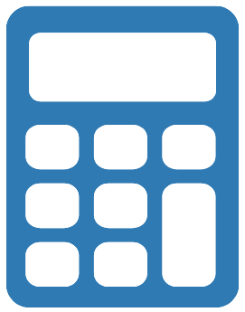 Calculator icon for engineering unit conversions.