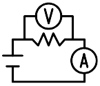 Circuit illustration for voltage divider calculations.