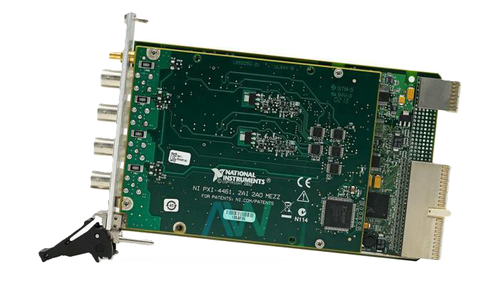 looking inside PXIe-1084 from the front angle