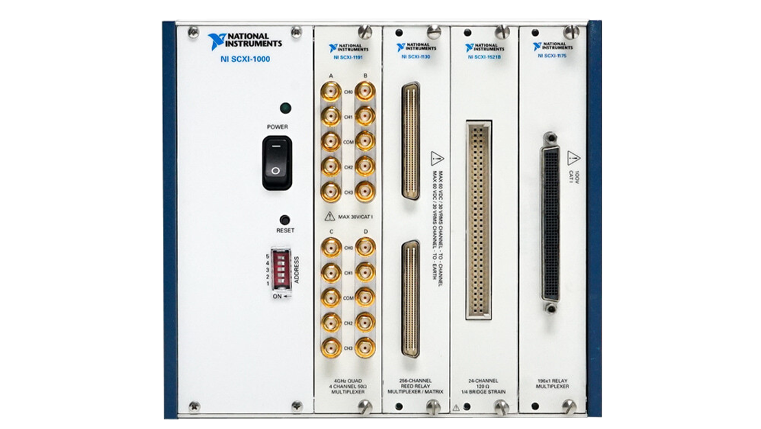national instruments scxi equipment