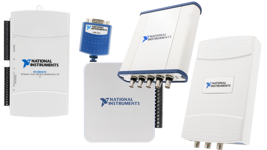 NI USB-6210 & NI USB-232