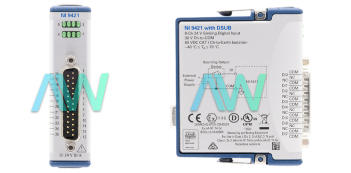 779136-01 NI-9421 C Series Digital Module | Apex Waves | Image