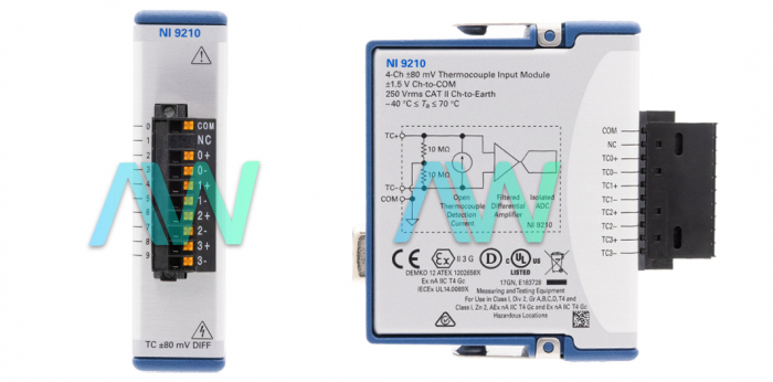 NI 785043-01 C Series Temperature Input Module | Apex Waves | Image