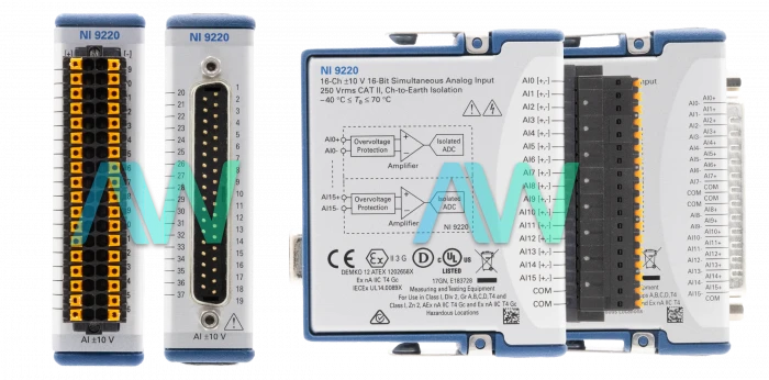 NI-9220 Voltage Input Module | In Stock Ships Today! | Image