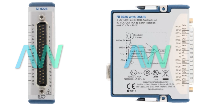 NI-9226 National Instruments Temperature Input Module | Apex Waves | Image